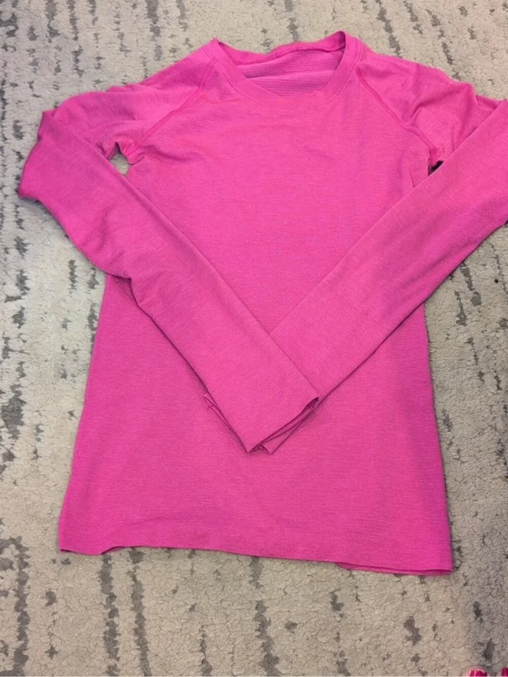 Lululemon Swiftly Tech Long Sleeve Shirt 2.0 Sonic Pink / Sonic Pink